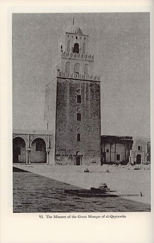 The Minaret of the Great Mosque of al-Qayrawân. P: Courtesy of Professor K.A.C. Greswell  © Bollingen Foundation Inc., New York, N. Y.